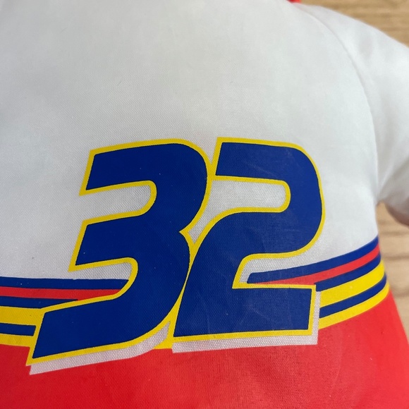 Nascar Ricky Craven Number 32 Racing Advertising Plush Bear Tide Downy 15” Rare! - Picture 7 of 11